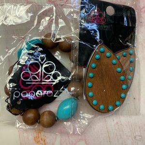 Earrings and bracelets